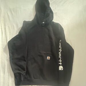 Carhartt Black Men's Sweater with Logo